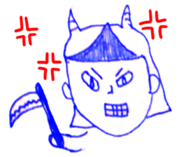 Handwriting Sticker sticker #1434050