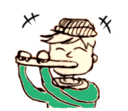 Handwriting Sticker sticker #1434053