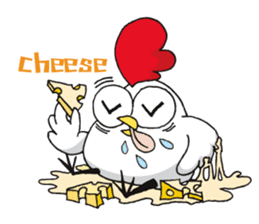 Crazy Chick sticker #1434319