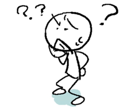 stick figuresticker sticker #1434571