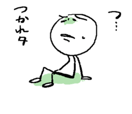 stick figuresticker sticker #1434573