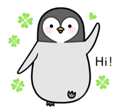 Emperor penguin Hachan  second (English) sticker #1434818