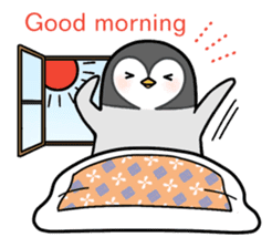 Emperor penguin Hachan second (English) sticker #1434819