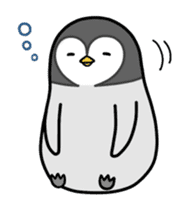 Emperor penguin Hachan second (English) sticker #1434823