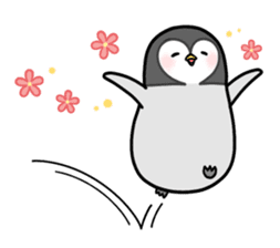 Emperor penguin Hachan second (English) sticker #1434826