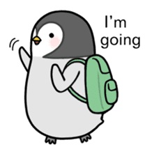 Emperor penguin Hachan second (English) sticker #1434827