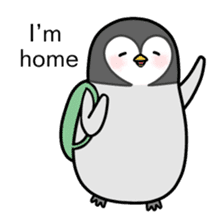 Emperor penguin Hachan second (English) sticker #1434828