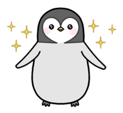 Emperor penguin Hachan  second (English) sticker #1434832