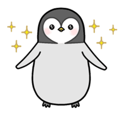 Emperor penguin Hachan second (English) sticker #1434832