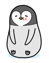 Emperor penguin Hachan  second (English) sticker #1434833