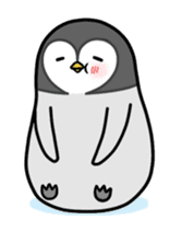 Emperor penguin Hachan second (English) sticker #1434833