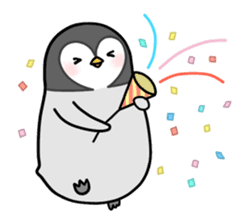 Emperor penguin Hachan  second (English) sticker #1434834