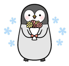 Emperor penguin Hachan  second (English) sticker #1434835
