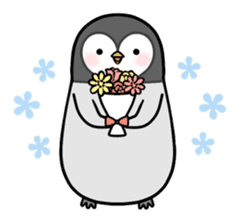 Emperor penguin Hachan second (English) sticker #1434835