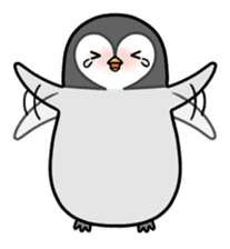 Emperor penguin Hachan  second (English) sticker #1434837