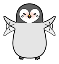 Emperor penguin Hachan second (English) sticker #1434837
