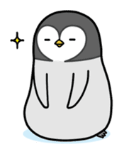Emperor penguin Hachan  second (English) sticker #1434840