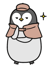 Emperor penguin Hachan second (English) sticker #1434841