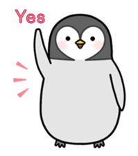 Emperor penguin Hachan second (English) sticker #1434842