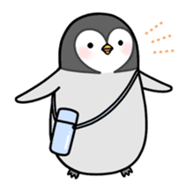 Emperor penguin Hachan  second (English) sticker #1434846