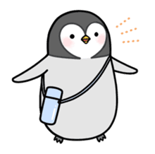 Emperor penguin Hachan second (English) sticker #1434846