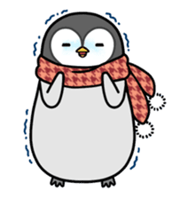 Emperor penguin Hachan second (English) sticker #1434847