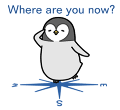 Emperor penguin Hachan second (English) sticker #1434849