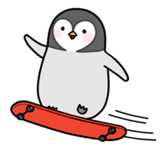 Emperor penguin Hachan  second (English) sticker #1434850