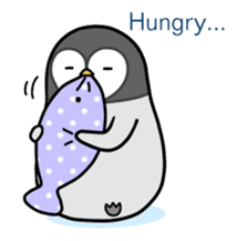 Emperor penguin Hachan second (English) sticker #1434854