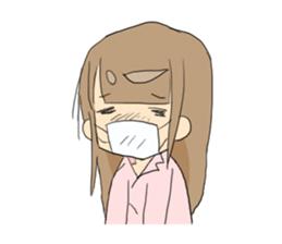 Cute Girl Yuri sticker #1435060