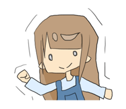 Cute Girl Yuri sticker #1435061