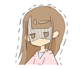 Cute Girl Yuri sticker #1435065