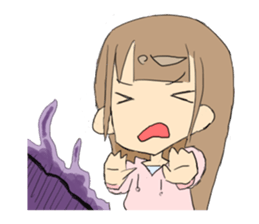 Cute Girl Yuri sticker #1435068