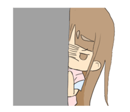 Cute Girl Yuri sticker #1435072