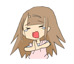 Cute Girl Yuri sticker #1435073