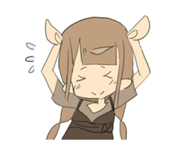 Cute Girl Yuri sticker #1435075