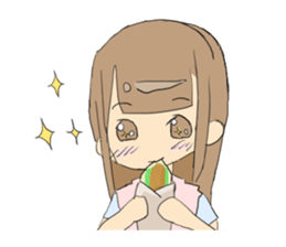 Cute Girl Yuri sticker #1435076