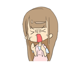 Cute Girl Yuri sticker #1435078