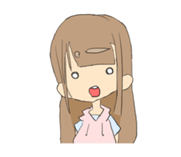 Cute Girl Yuri sticker #1435083