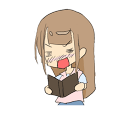 Cute Girl Yuri sticker #1435084