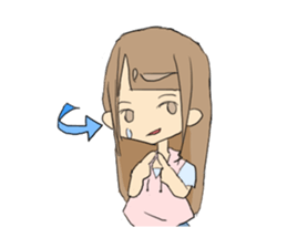 Cute Girl Yuri sticker #1435085