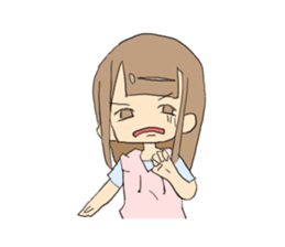 Cute Girl Yuri sticker #1435089