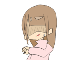 Cute Girl Yuri sticker #1435091