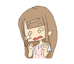 Cute Girl Yuri sticker #1435096