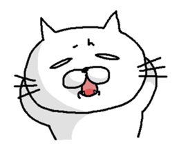 Ugly Cat Poko sticker #1435221