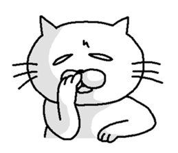 Ugly Cat Poko sticker #1435223