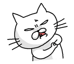 Ugly Cat Poko sticker #1435226