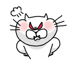 Ugly Cat Poko sticker #1435227