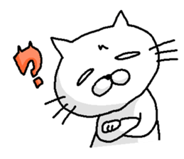 Ugly Cat Poko sticker #1435231