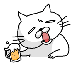 Ugly Cat Poko sticker #1435232